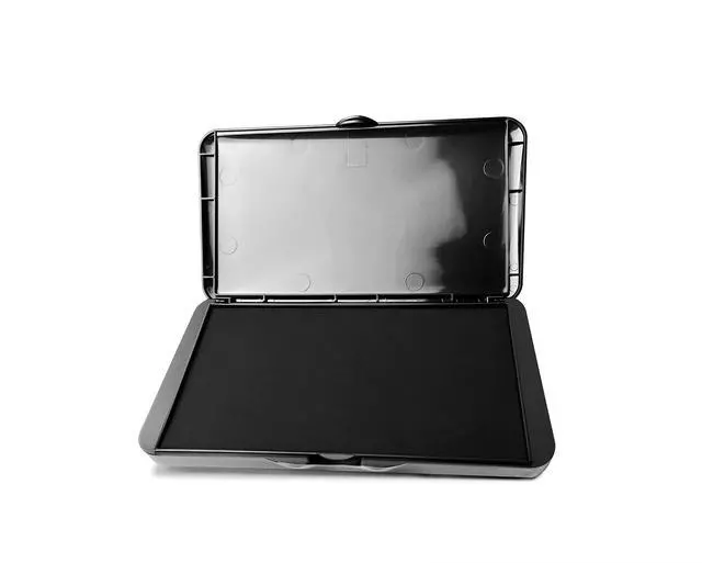 Alt view image 7 of 7 - Large Stamp Pad, Premium Quality Felt Pad, 3.45 x 6.20, Lightweight (Black)