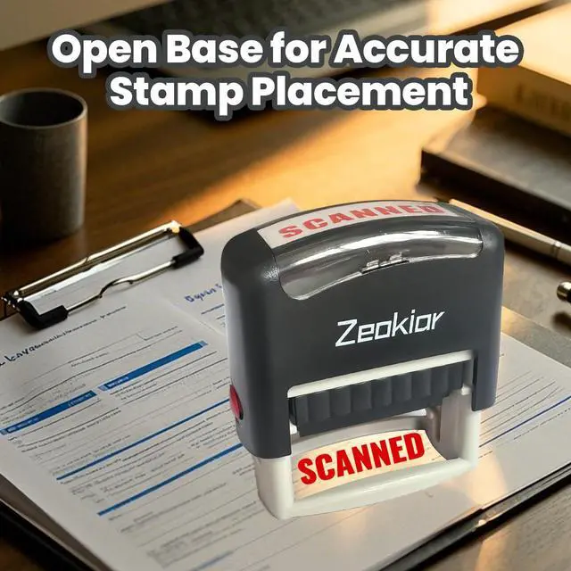 Alt view image 4 of 7 - Copy Stamp Self Inking Rubber Stamp, Copy Stampers for Business, Office | Copy Stamp for Accounting, Bookkeeping, Coding, Legal, Notary, Work, Ordering, Inventory Stamps, Red Ink