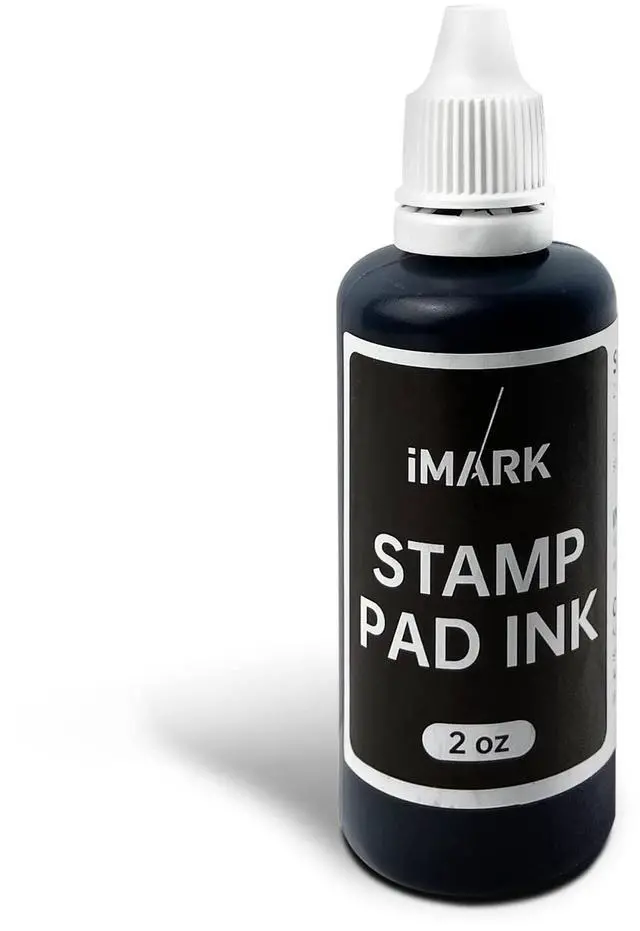 Main image of Premium Refill Ink for Self-Inking Stamps, Daters and Stamp Pads (2 oz, Black)
