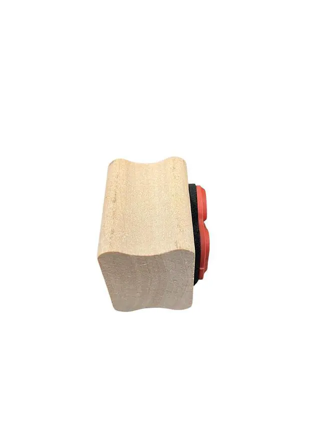 Alt view image 3 of 4 - Paw Print Rubber Stamp on Wood Block for Stamping Crafting Scrapbooking 1 Inch