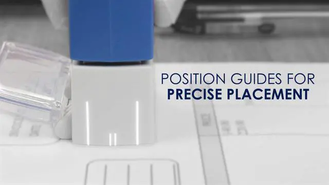 Alt view image 5 of 7 - Premium 2-Color Pre-Inked Office Stamp (Paid)