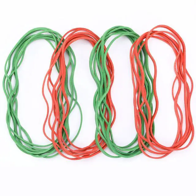 Alt view image 7 of 7 - Large Rubber Bands, 7 Inch, 110 Pack | Heavy Duty Rubber Band for File Folders, Trash Can, Office Supplies