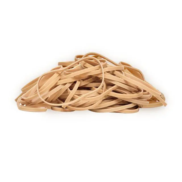 Alt view image 3 of 7 - Rubber Bands, Size #33 (3-1/2 x 1/8 Inch), Approx. 600 Count, 1 lb Bag, Made in USA