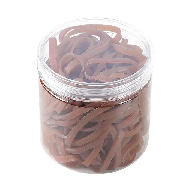 Alt view image 7 of 7 - 60 Pcs Large Rubber Bands Heavy Duty, Heavy Duty Trash Can Band, Strong Elastic Bands for School Home Office Supplies, Garbage Cans, File Folders, (8 x 0.16 Inch)