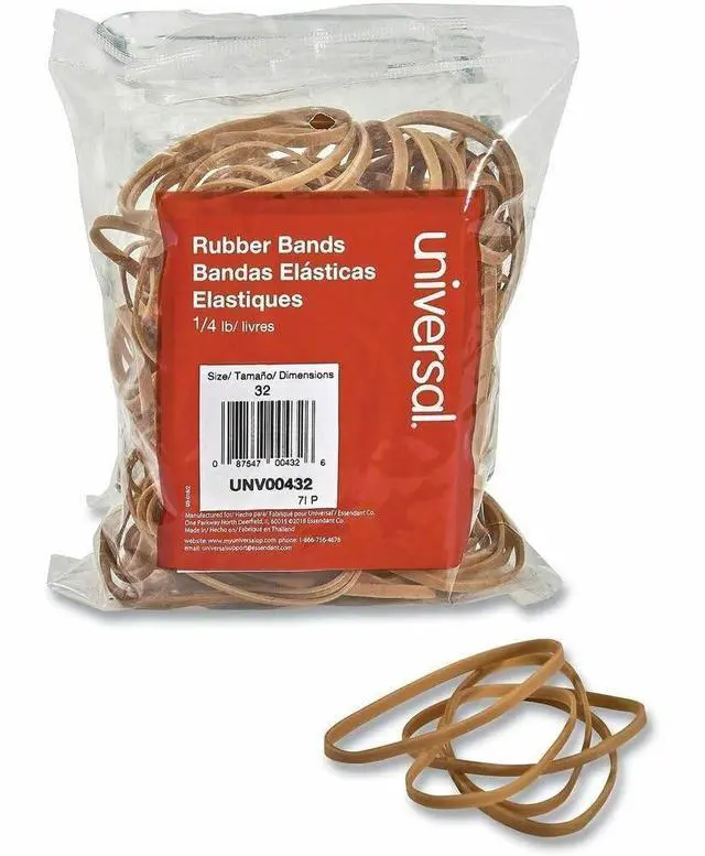 Main image of Rubber Bands, Size 32, 3" x 1/8", 205 Pack (432)