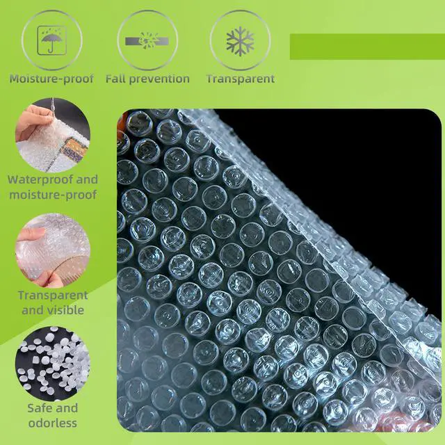 Alt view image 5 of 7 - 50PCS 6x8"Bubble Pouches,Shockproof Cushioning Protection | Double-Walled for Extra Fragile Protection, Lightweight Durable Cushioning,for Shipping, Moving, Packing,Storage