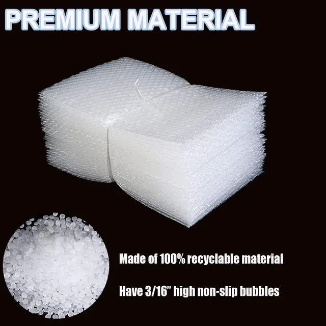 Alt view image 3 of 7 - 25PCS 5x6"Bubble Out Bags,Double-Wall Cushioned,Shockproof,Tear-Resistant | Double-Walled for Extra Fragile Protection, Lightweight Durable Cushioning,Ideal for Shipping, Moving, Packing,Storage.