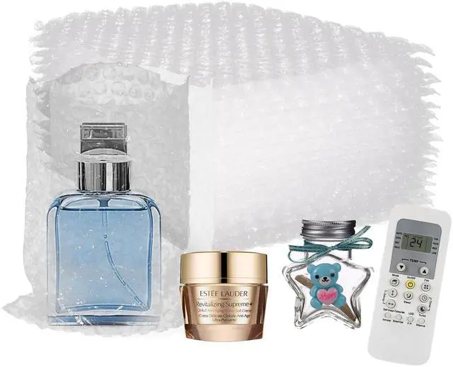 Main image of 50 Pack 4''x 6''Clear Bubble Out Bags, Small Protective Thickening Shockproof Foam Bags Bubble Pouch Double Walled Walled Bubble Cushioning Bags for Shipping Moving Storage