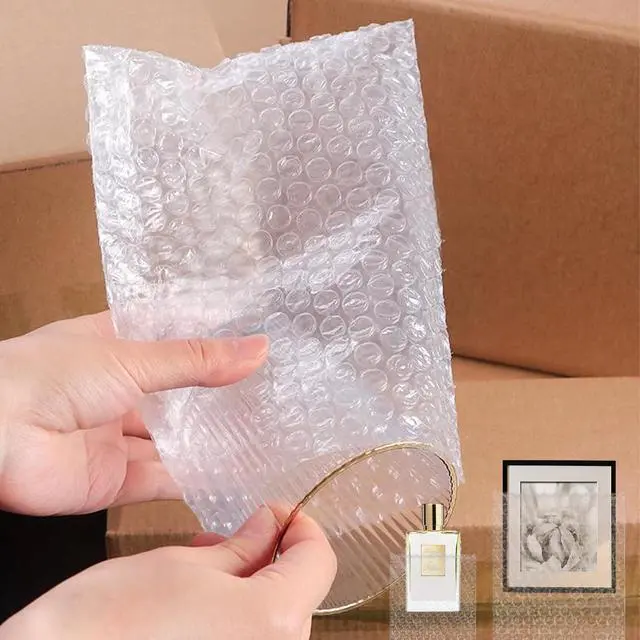 Alt view image 4 of 7 - Clear Bubble Out Pouches, 4x6 Inch, 50Pack | Moving, Shipping, Storage