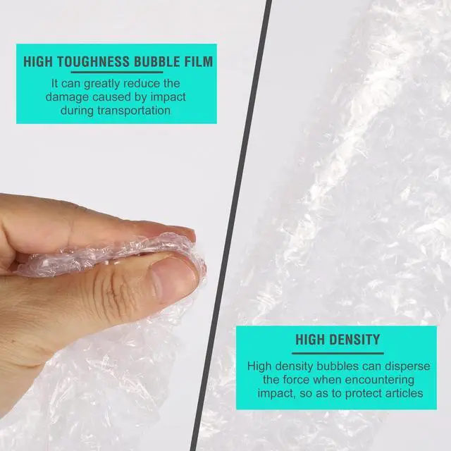 Alt view image 3 of 6 - 4x6 Inches Bubble Out Bag 50pcs, Double Walled Cushioning Pouches | Thickening Shockproof Foam Bags for Shipping, Storage, and Moving