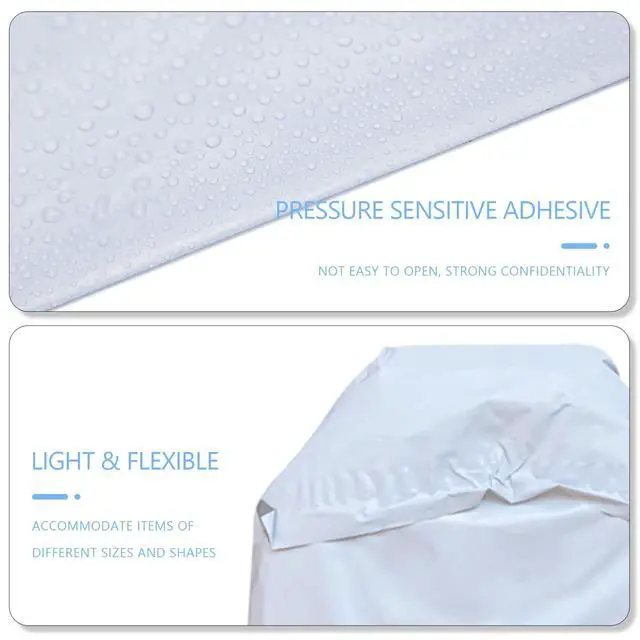 Alt view image 6 of 7 - White Poly Mailers 6x9in 100Pcs, Shipping Bag for Small Business, Mailer Bags for Clothing, Self Strong Adhesive Mailing Envelopes for Package Suppliers, Flexible Secure Tear Resistant Postal Bag