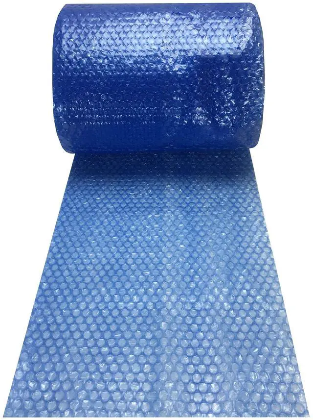 Alt view image 2 of 7 - 30-Feet Roll Blue Bubble Small 3/16" Wrap x 12" Wide (BUBBSMA30BLU)