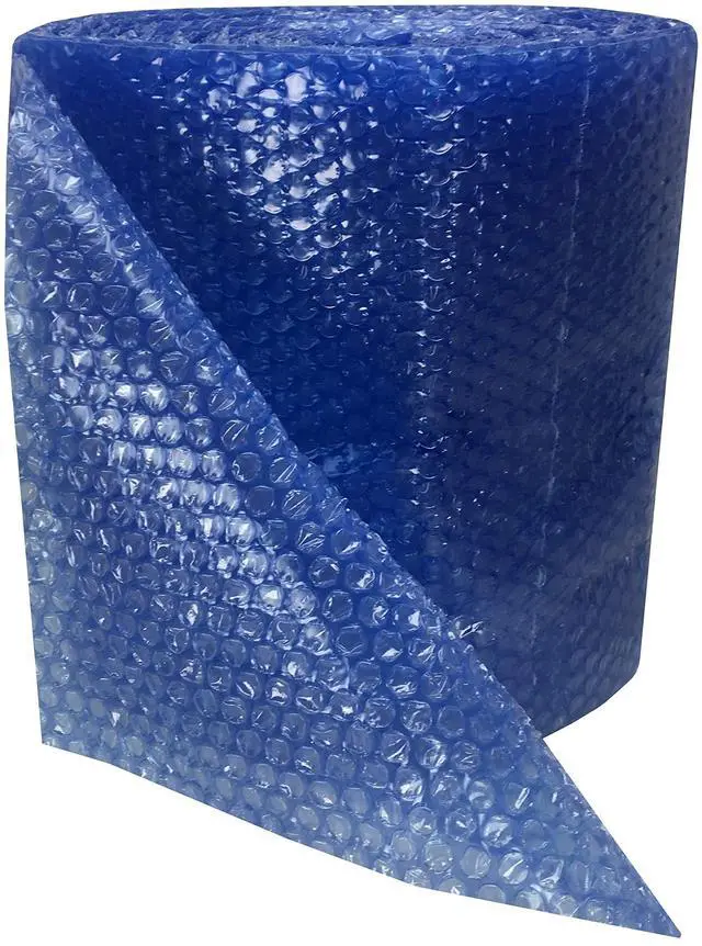 Alt view image 5 of 7 - 30-Feet Roll Blue Bubble Small 3/16" Wrap x 12" Wide (BUBBSMA30BLU)