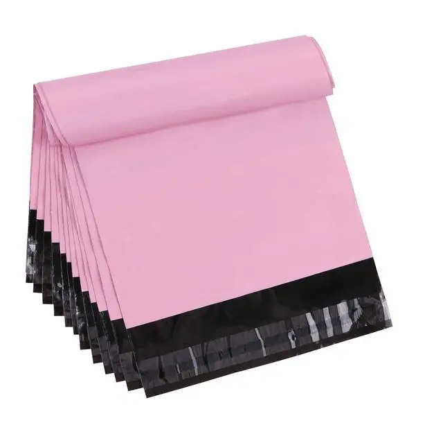 Main image of 10 x 13.6inch Pink Poly Mailer Bags with Self Adhesive Strip,30 Pcs | Waterproof and Tear-Proof Postal Shipping Envelopes Bags