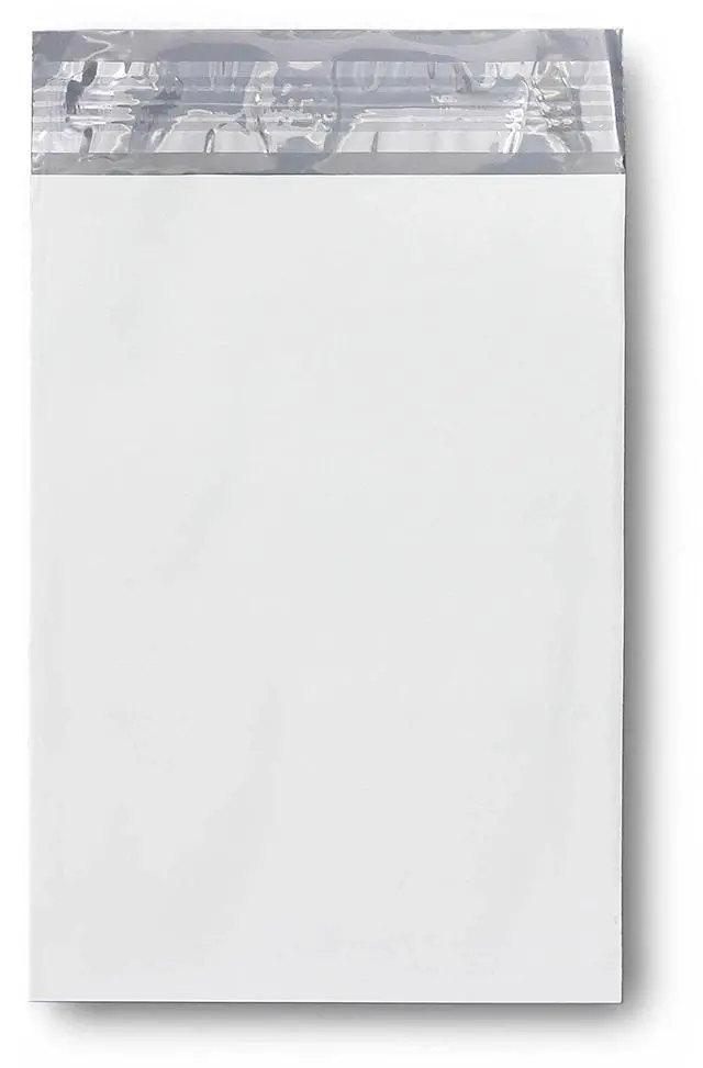 Main image of Poly Mailers Envelope Shipping Bags, 6" x 9", White, 100 Count (Pack of 1)