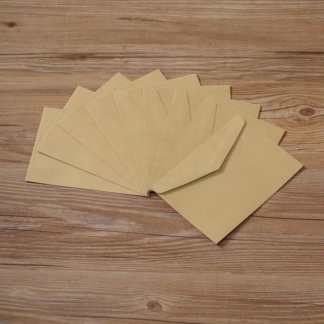 Alt view image 4 of 6 - 50 Pack Kraft Envelopes 5x7 Envelopes A7 Invitation Envelopes | Envelopes for Personalize Gift Cards, Wedding, Baby Shower, Mailing