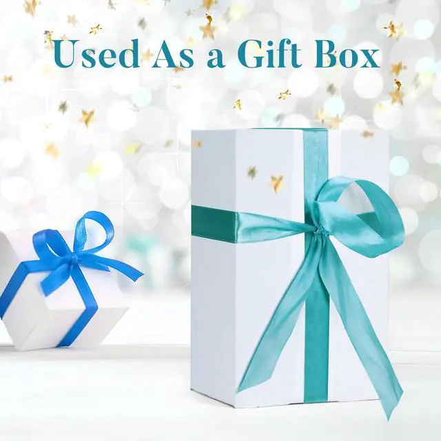 Alt view image 6 of 6 - Small Shipping Boxes 9x6x4 Set of 6 | White Corrugated Cardboard, Box for Packaging Small Business Mailing Moving Gifts Wrap, Easy Assemble