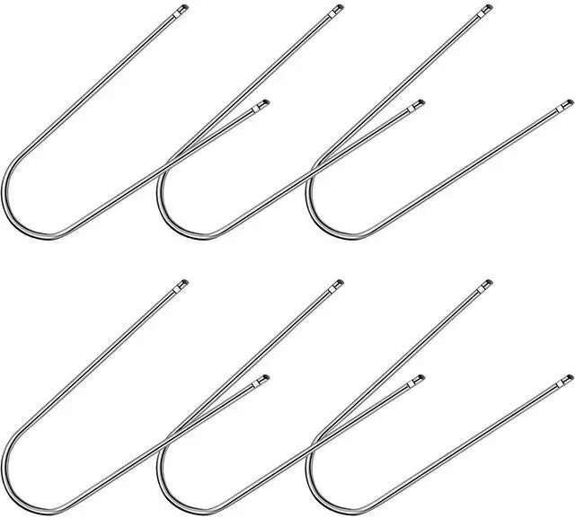 Main image of Frienda 6 Pcs Car Radio Removal Tool, U-Shaped Automotive Radio Disassembly Pry Kit, Stainless Steel Stereo Cd DVD Host Release Removal Tool for Most Vehicles, Car Accessories