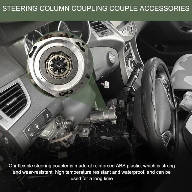 Alt view image 5 of 7 - 2PCS Flexible Steering Coupler, Steering Coupling Replacement | 56315-2K000FFF Coupling Replacements, Automobile Repair Tool Kit Compatible with Hyundai Sonata Elantra Santa Fe Azera Optima