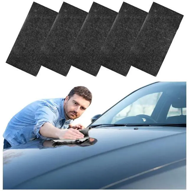 Main image of ANFTDCO 5PCS Nano Sparkle Cloth Car Scratch Remover, Multi-Purpose Magic Nanosparkle Wipe Cleaning Cloth to Remove Light Scratch, Auto Scratches Nano Fix Repair Tool, Universal for Vehicles