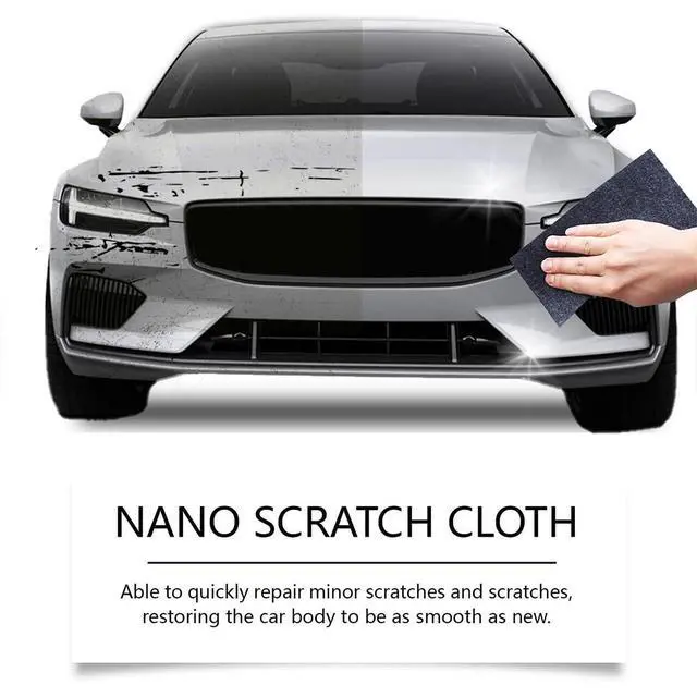 Alt view image 6 of 7 - ANFTDCO 5PCS Nano Sparkle Cloth Car Scratch Remover, Multi-Purpose Magic Nanosparkle Wipe Cleaning Cloth to Remove Light Scratch, Auto Scratches Nano Fix Repair Tool, Universal for Vehicles