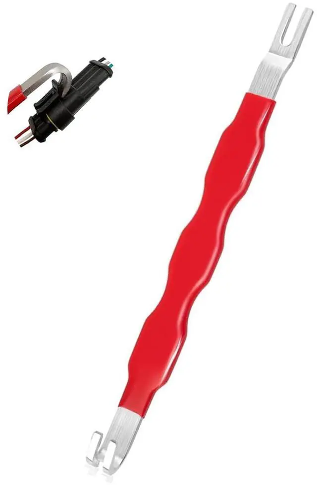 Main image of Ruilynn Automotive Electrical Terminal Connector Separator Removal Tool, Electrical Connector Separator Tool Universal Fit for Car, Truck Wiring Harness Repair