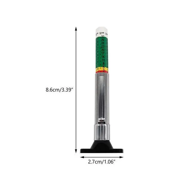 Alt view image 5 of 5 - Newkita Tire Tread Depth Gauge, 2 Pack