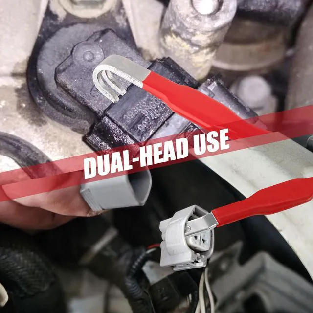 Alt view image 6 of 7 - Automotive Electrical Terminal Connector Separator Removal Tool, Universal Multifunction Electrical Disconnect Tool,Plug Connector Remover for Cars,for Most Vehicle Wiring Systems (2PCS)