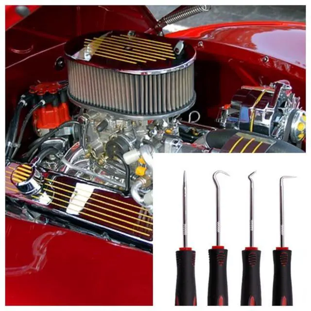 Alt view image 7 of 7 - Short Set,Oil Seal Hook, Pull Out The Hook, Oil Seal Screwdriver Pull Out and Remove.Assembly and Removal of Small Parts,Automobile, Electronics Home Repair Tools