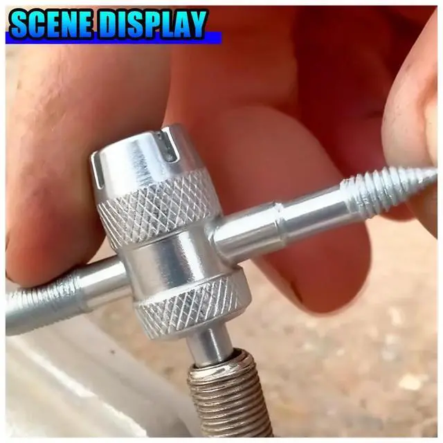Alt view image 3 of 6 - YoRise 4-Way Car Tire Valve Core Removal Tool, Multifunctional 4-in-1 Automotive Valve Stem Puller, Universal Vehicle Tire Stem Repair Wrench for Car, Bike, Bicycle, Automobile(4PCS)