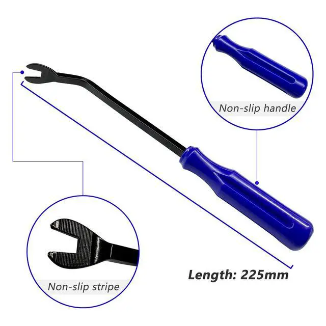 Alt view image 3 of 5 - XLSFPY Auto Trim Rivet Removal Tool Kit, Fastener Car Panel Door Interior Window Tool, Auto Clip Fastener Remover Pry Tool, Clip Puller Rivet Removal Tool