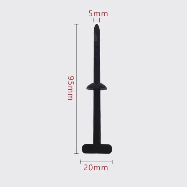 Alt view image 7 of 7 - Nylon Universal Cable Tie Buckle, 2025 New Heavy Duty Self-Locking Nylon Zip Ties Holder, Car Plastic nylon Zip Ties, Multipurpose Plastic Cable Ties Tool for Car Daily Repair Quick Fix(100pcs)