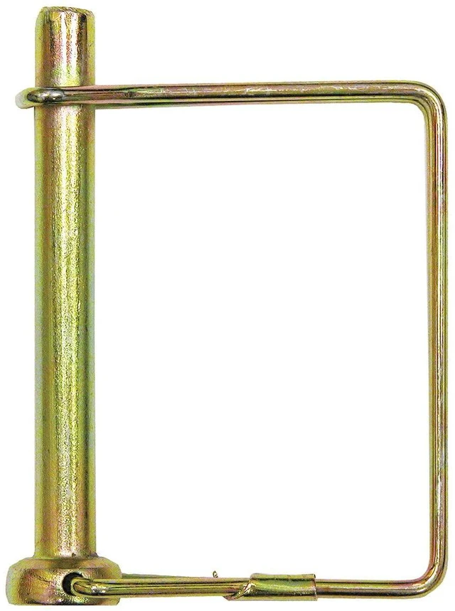 Alt view image 2 of 2 - 66053 Yellow Zinc Plated Snapper Locking Pin for Trucks | Yellow Zinc Snapper Pin Offers Tool-Free Fastening, Corrosion Resistance, And Secure Retention For Truck Equipment Use