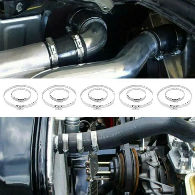 Alt view image 6 of 7 - 10PCS CV Boot Clamps Kit,Stainless Steel CV Axle Boot Clamp Tool,Adjustable CV Boot Banding Tool for Car Accessories Replacement
