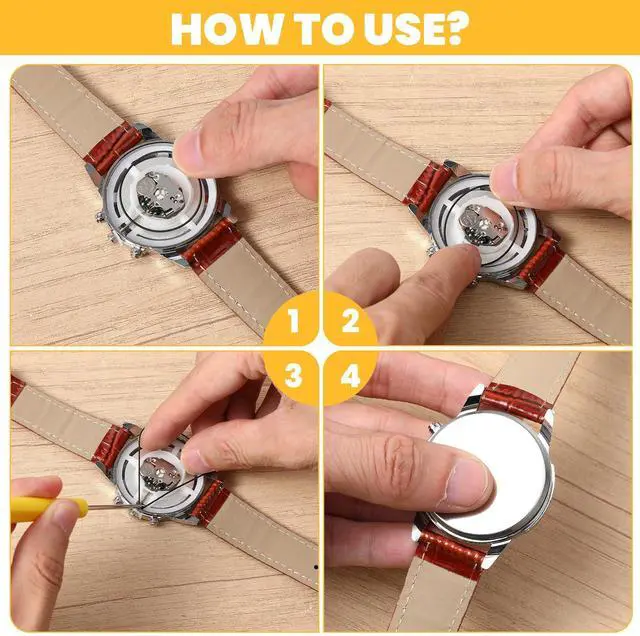 Alt view image 3 of 7 - 400Pcs O Ring Watch Gasket,18 Size Watch Back Rubber Sealing O Ring | (0.5/0.6, 16-30mm), Waterproof Watches Gasket Set, Watch Repair Kit, for Multiple Watches Models