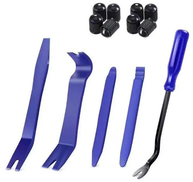 Main image of 13Pcs Trim Removal Tool Set with Pick Clip Scraper Pry Tool Kit for Auto Interior Door Dash Stereo Repair