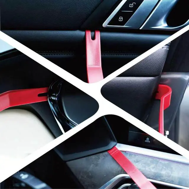 Alt view image 5 of 5 - 5Pcs Car Trim Removal Tool Kit, Plastic Pry Tools and Clip Remover for Automotive Interior Door Panel, Dashboard, Upholstery and Audio System Repair, Universal Fit for Sedans, SUVs and Trucks