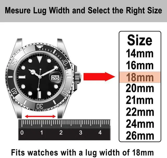 Alt view image 3 of 5 - Band Pins32pcs Thickness Heavy Duty Spring Bar, 1.5mm/1.8mm 316L Stainless Steel Watch Pins 14mm 16mm 18mm 20mm 21mm 22mm 24mm 26mm (1.5mm Diameter)