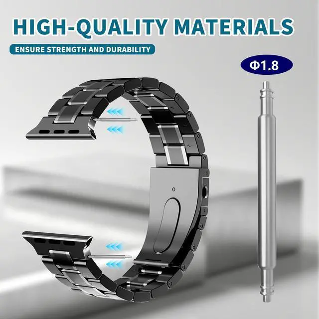 Alt view image 2 of 6 - 4pcs Watch Band Link Pin, Spring Bar Pins, Watch Pins 1.8mm Diameter ,Pins for 22mm Watch Band, with Spring Bar Removal Tool (22mm)