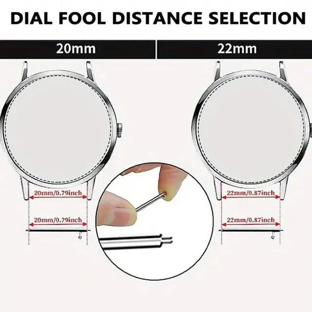 Alt view image 5 of 6 - Watch Band Pins 22mm Quick Release Spring Bars Stainless Steel Watch Band Pins Quick Release Watches