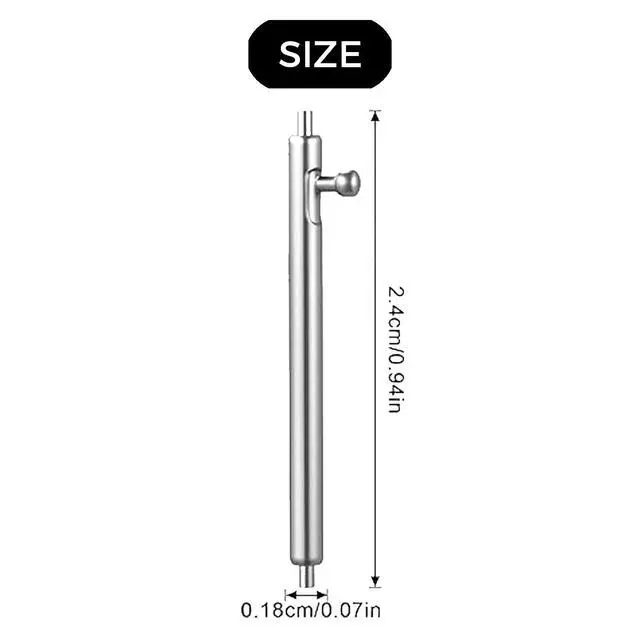 Alt view image 6 of 6 - Watch Band Pins 22mm Quick Release Spring Bars Stainless Steel Watch Band Pins Quick Release Watches