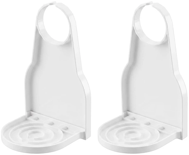 Alt view image 7 of 7 - 2 Pack Laundry Detergent Dispenser Cup Holder Drip Catcher | Organizer Firmly Holds on Bottle Spouts for No More Leaks or Mess in Laundry Room Organization