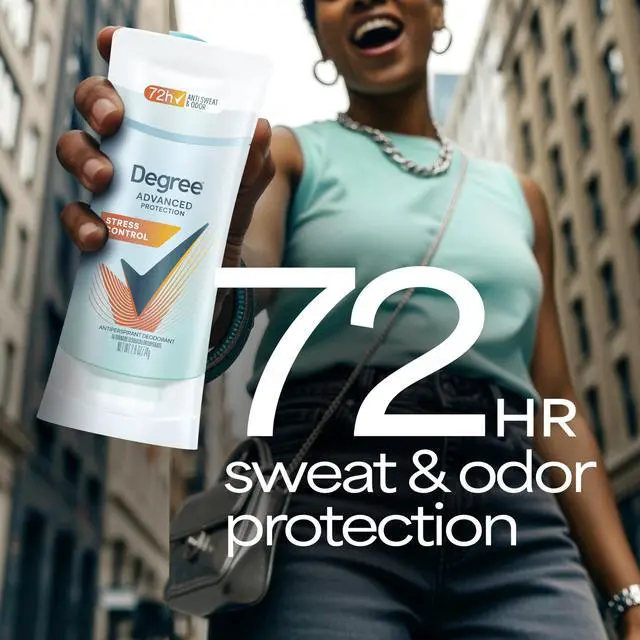 Alt view image 5 of 7 - Antiperspirant Deodorant Stress Control 2.6 oz | 72-Hour Sweat & Odor Protection for Women with Body Heat Activated® Technology
