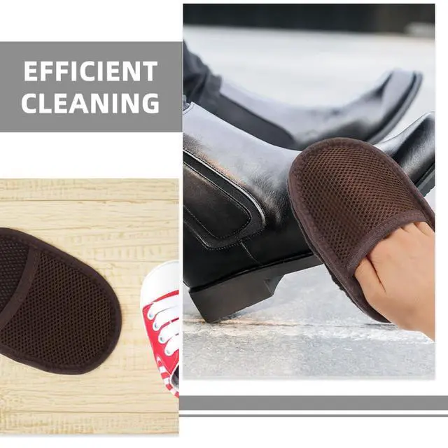 Alt view image 3 of 7 - 2Pcs Microfiber Weave Dusting Polishing Mitt Household Cleaning Glove Household Cleaning Gloves Leather Shoe Window Auto Detailing No Scratch Reusable Washable Dusting Mittens