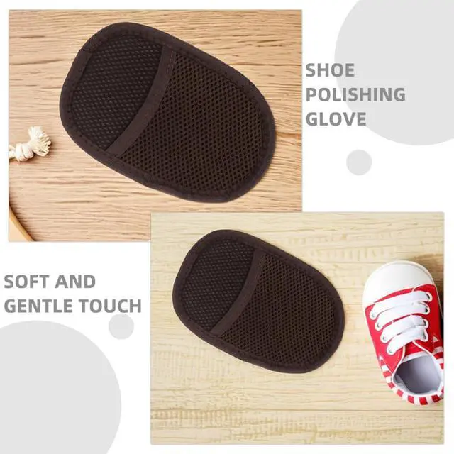 Alt view image 7 of 7 - 2Pcs Microfiber Weave Dusting Polishing Mitt Household Cleaning Glove Household Cleaning Gloves Leather Shoe Window Auto Detailing No Scratch Reusable Washable Dusting Mittens