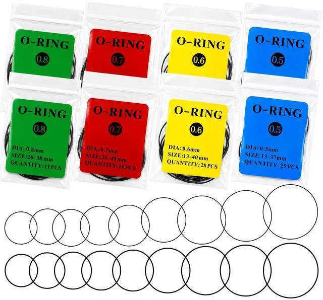 Main image of 160PCS Watch Gasket Set, Watch Parts O Ring Kit, Waterproof Seal Ring Set for Watchs Repair, Durable Watchs Gaskets O Rings for Watchss Maintenance