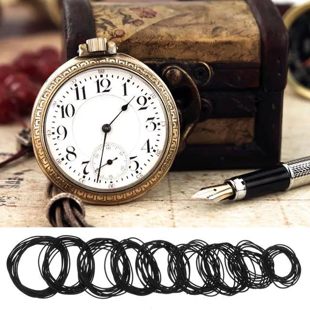 Alt view image 7 of 7 - 210 Pcs O Ring Watch Gasket, 18 Size Rubber Seal Gaskets | 0.5 /0.6mm Thickness O Ring Watches Backs Cover Watches Sealing Rings for Watch Repair Replacement