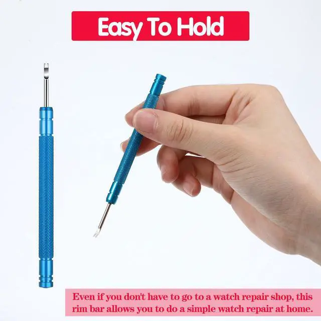 Alt view image 5 of 7 - 7Pcs Watch Hands Repair Tool Kit, Watch Hand Removal Tool Repair Kit | Watch Repair Kit Watchmakers Wristwatch Hand Setting Tools with Lever Remover and Pusher for Hour Minute Second Hands