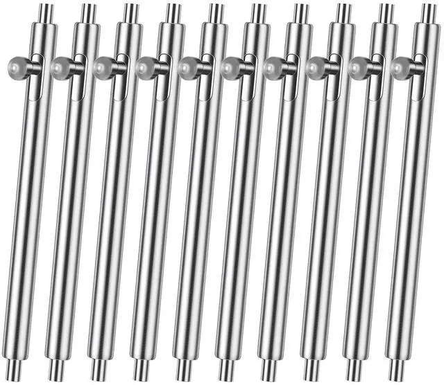 Main image of Watch Band Pins, 10 Pcs Stainless Steel Quick Release Spring Bars 20mm Spring Bars 1.5mm Diameter for Watch Band Strap