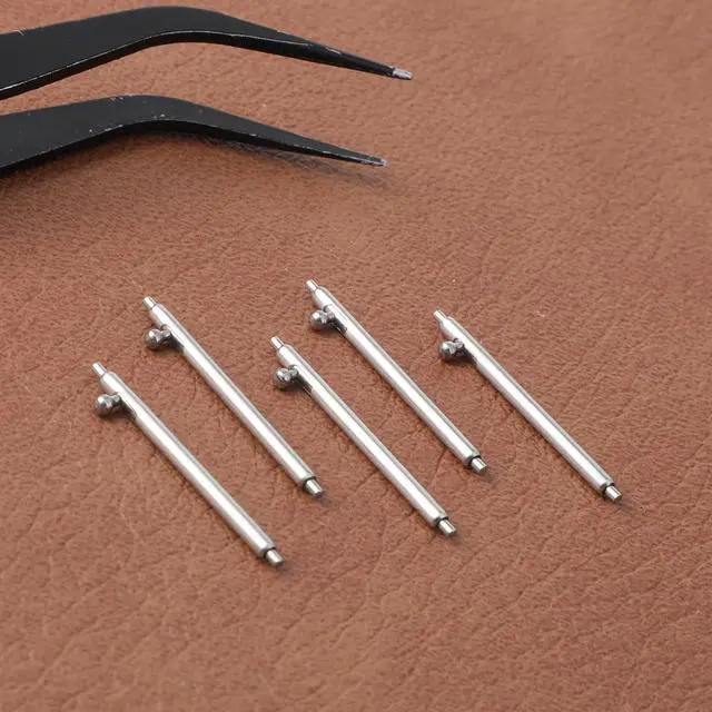 Alt view image 2 of 7 - Watch Band Pins, 10 Pcs Stainless Steel Quick Release Spring Bars 20mm Spring Bars 1.5mm Diameter for Watch Band Strap